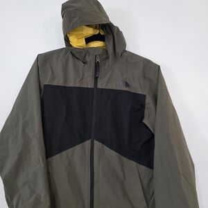 The North Face Men's Olive and Black Jacket